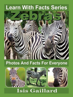 cover image of Zebras Photos and Facts for Everyone